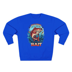 Korea -  GOOD THINGS COME TO THOSE WHO BAIT Unisex Crewneck Sweatshirt  - StyleMZ