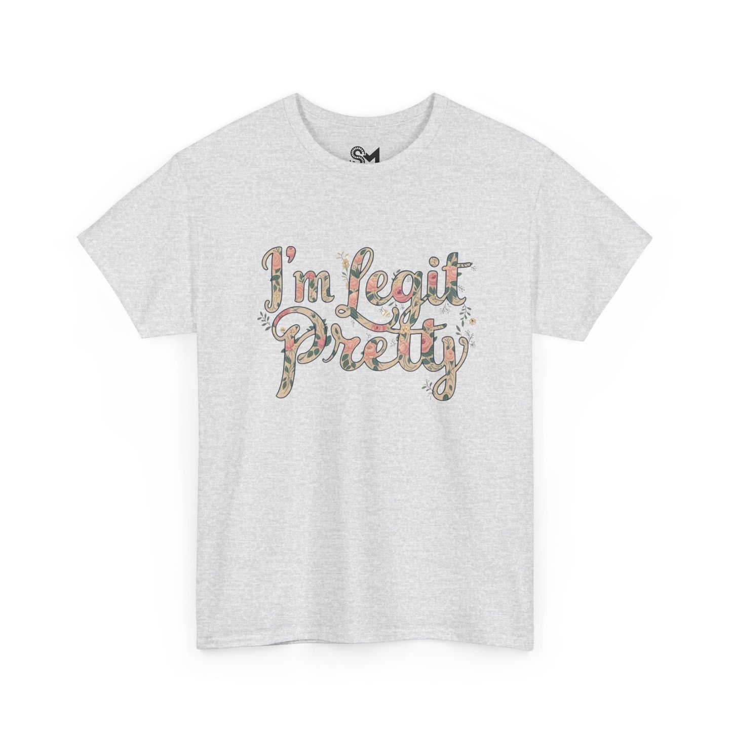 I'm legit pretty Unisex Heavy Cotton Tee - StyleMZ