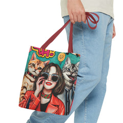 Korea -  Hi! Cats Tote Bag (AOP)  - StyleMZ