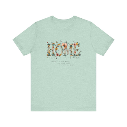 Home Unisex Jersey Short Sleeve Tee