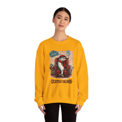 Korea -  Scottish Salmon Unisex Heavy Blend™ Crewneck Sweatshirt  - StyleMZ