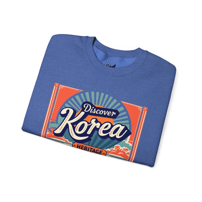 Discover Korea heritage Unisex Heavy Blend™ Crewneck Sweatshirt - StyleMZ - Stylemz