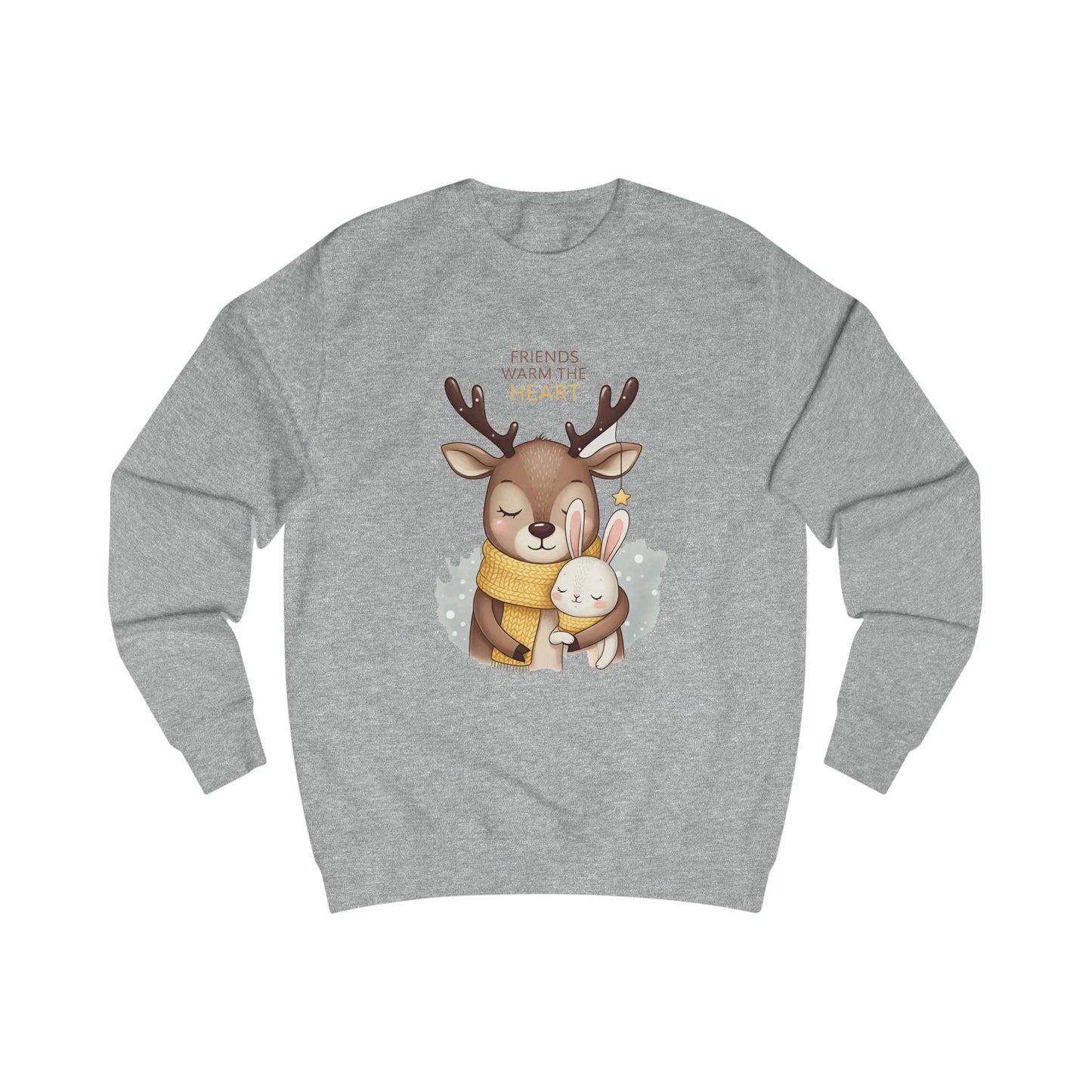 Friends Warm the Heart Unisex Sweatshirt - StyleMZ