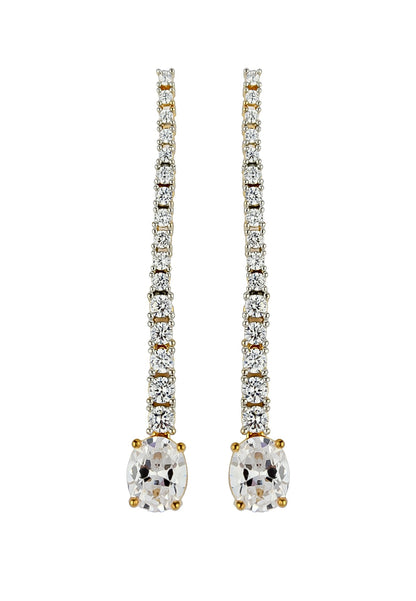 Cruise Marbella Earrings with 17 Zircon Stones