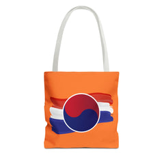 Corea - Bolso de mano con la bandera de Corea (AOP) - StyleMZ 