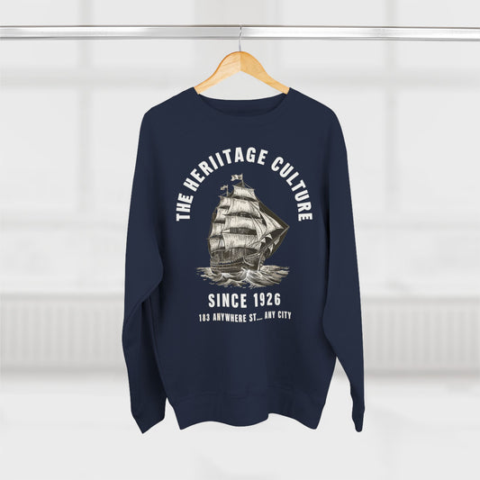 Korea -  The heritage Culture Unisex Crewneck Sweatshirt  - StyleMZ