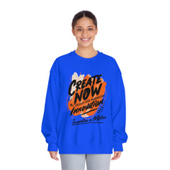 Korea -  Create now Unisex DryBlend® Crewneck Sweatshirt  - StyleMZ