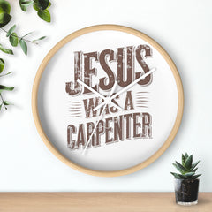 Jesus was a carpenter Wall Clock  - Korea  - StyleMZ