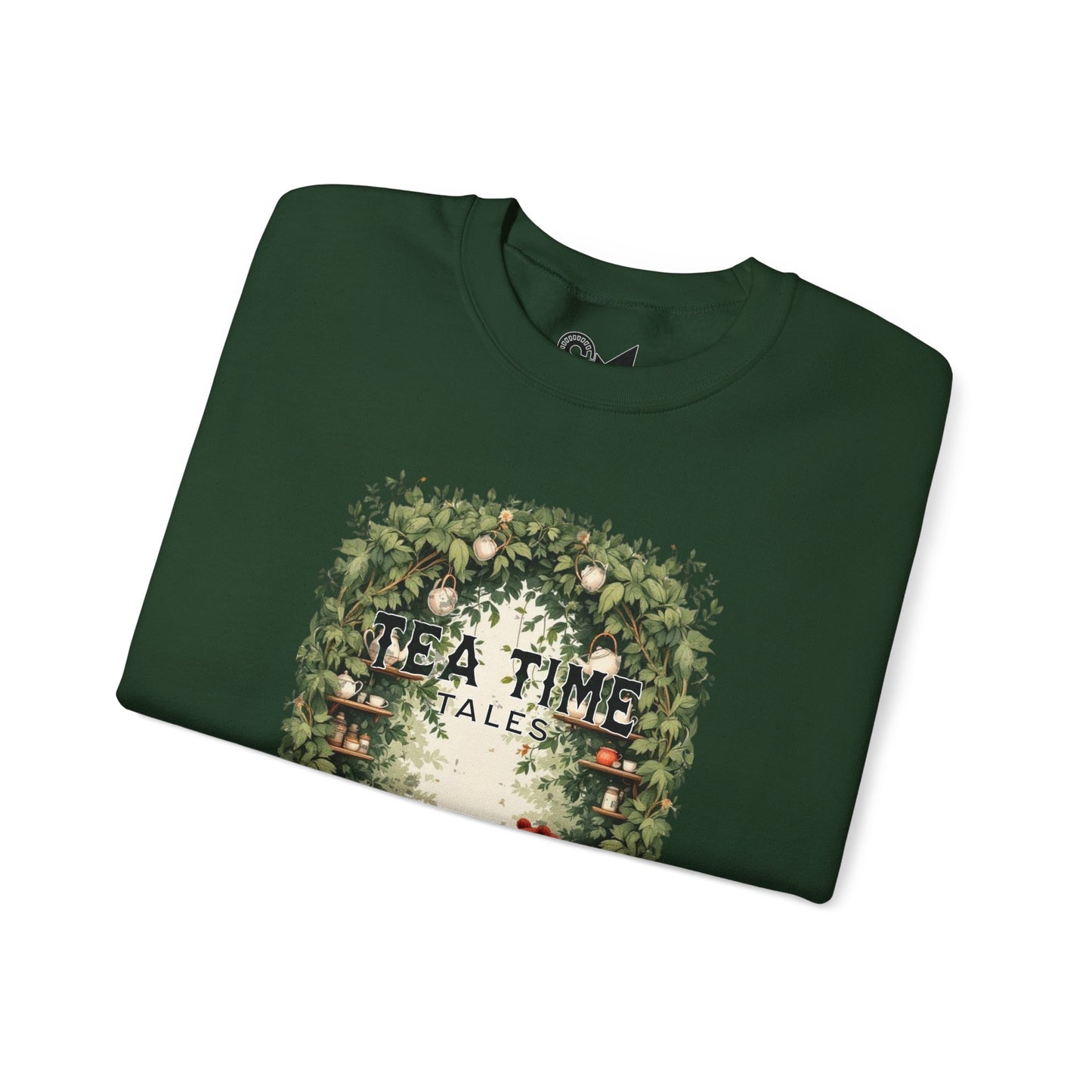 Tea time tales Unisex Heavy Blend™ Crewneck Sweatshirt - StyleMZ