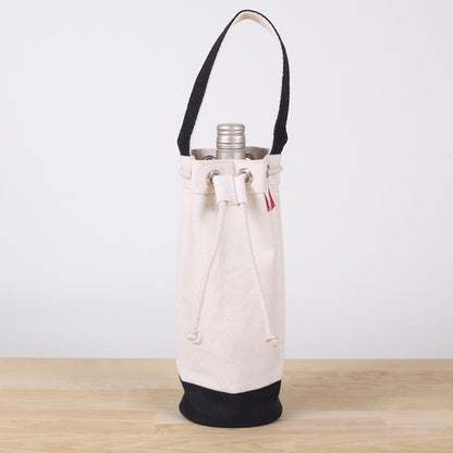 Single Bottle Wine Champagne Bag with Cinch Top Design