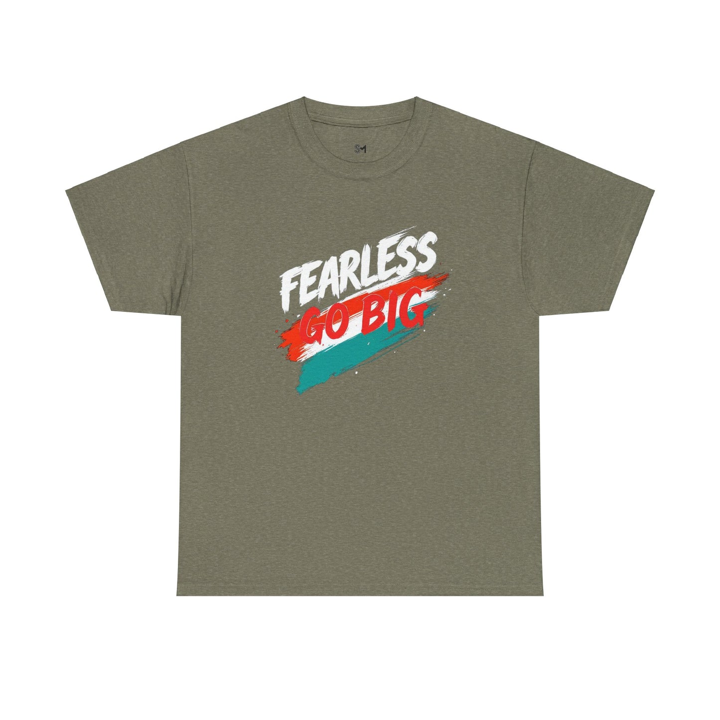 Fearless go big Unisex Heavy Cotton Tee