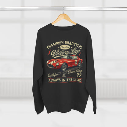 Victory lap Unisex Crewneck Sweatshirt - StyleMZ