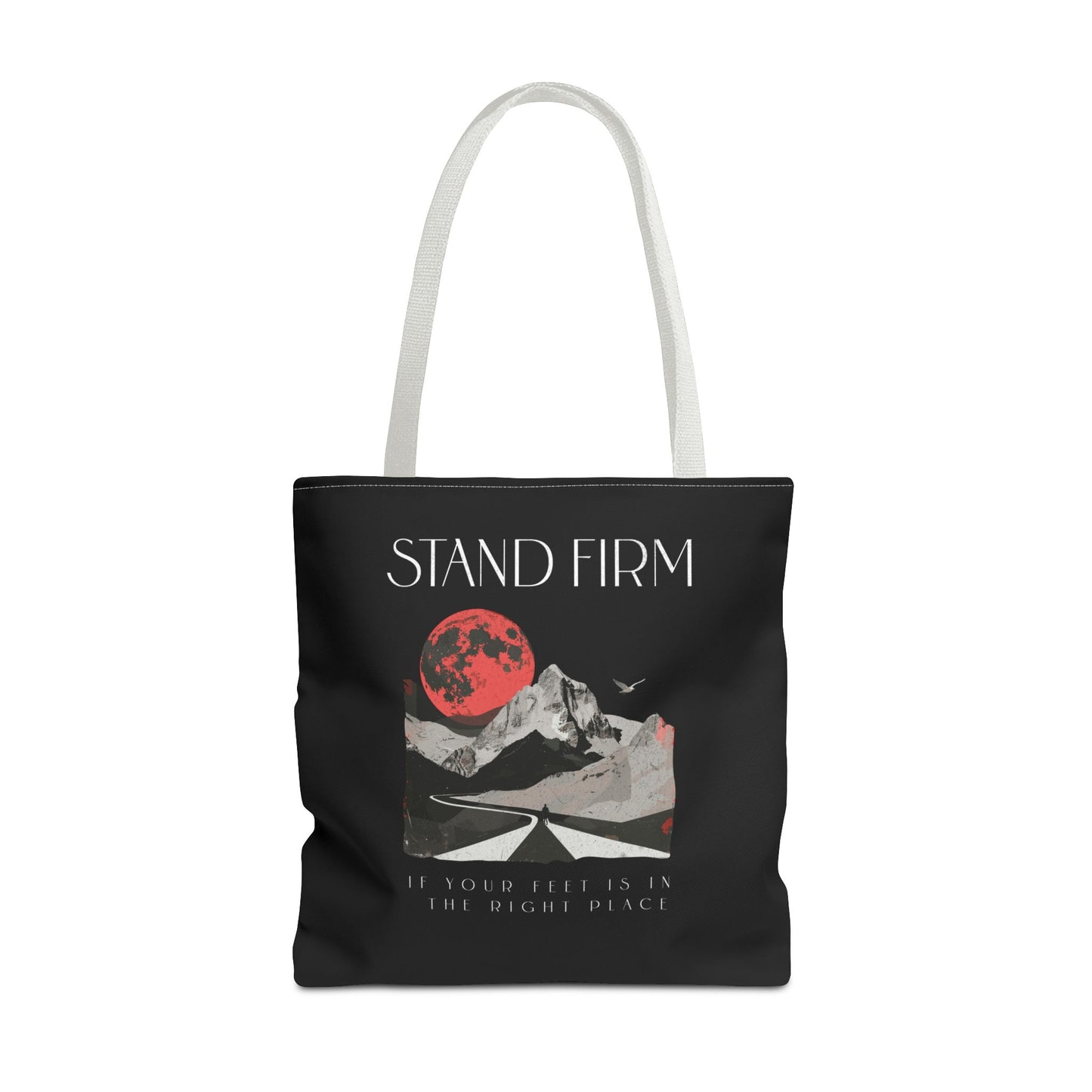 Stand firm Tote Bag (AOP) - StyleMZ