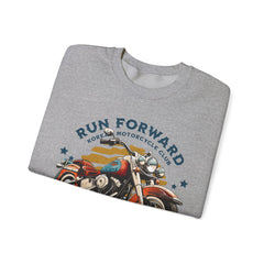 Run forward Unisex Heavy Blend™ Crewneck Sweatshirt  - StyleMZ