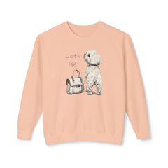 Korea -  Let's GO! Unisex Lightweight Crewneck Sweatshirt  - StyleMZ