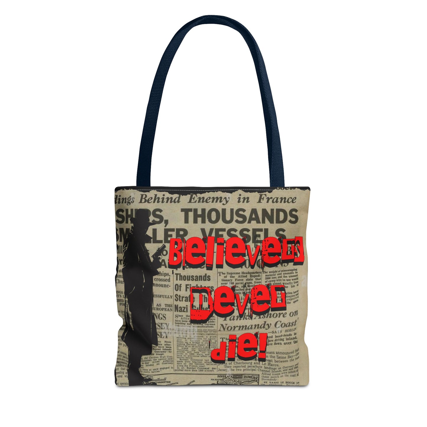 Believers never die Tote Bag (AOP) - StyleMZ