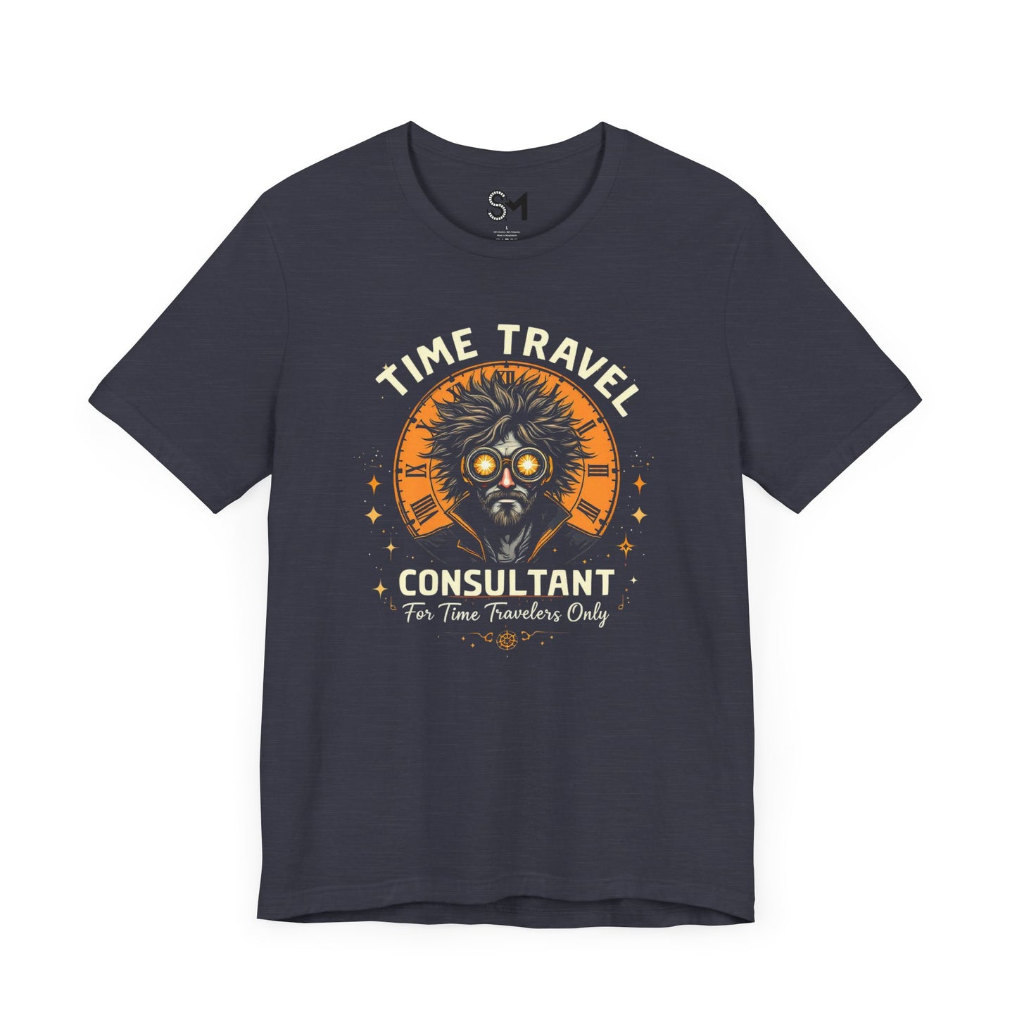 TIME TRAVEL CONSULTANT Unisex Jersey Short Sleeve Tee