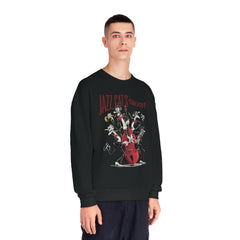 Korea -  Jazz cat's groove Unisex NuBlend® Crewneck Sweatshirt  - StyleMZ