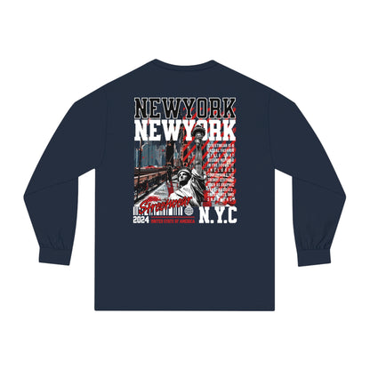 NYC Streetwear Unisex Classic Long Sleeve T-Shirt - StyleMZ