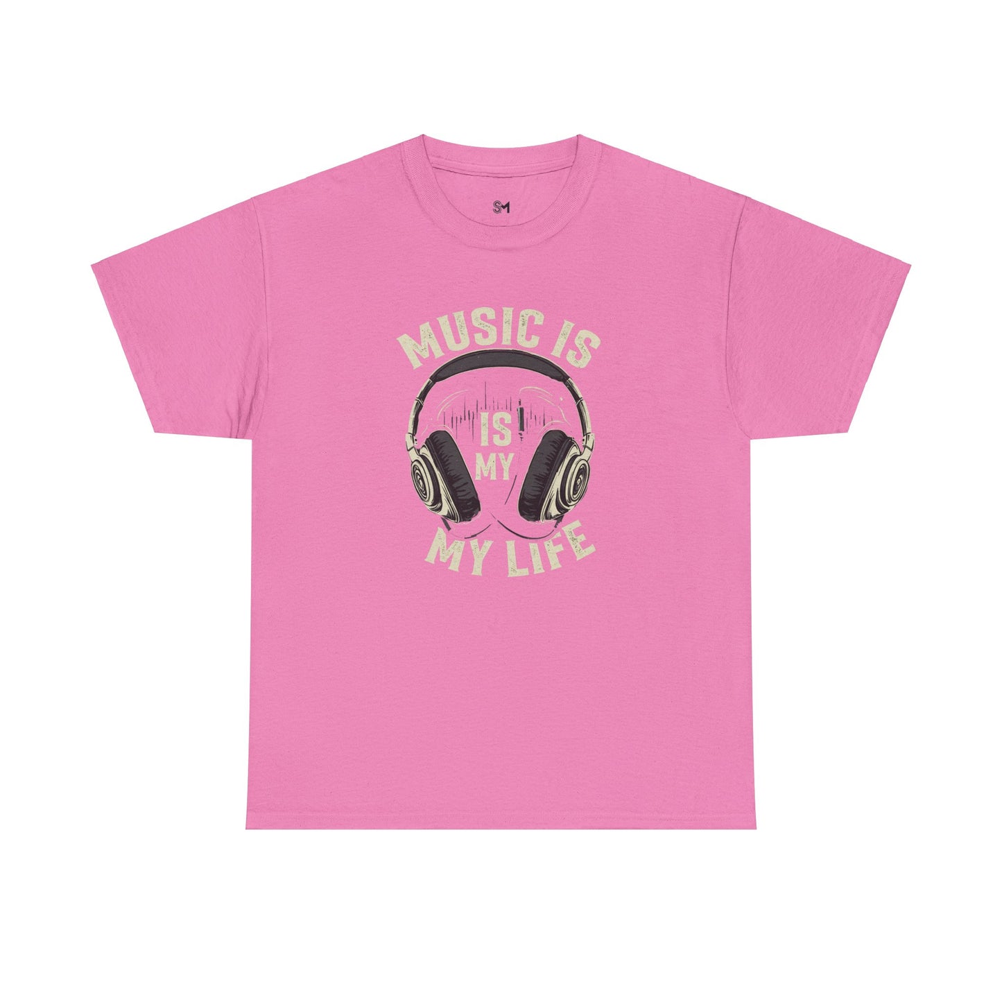 Music is my life Unisex Heavy Cotton Tee - Stylemz