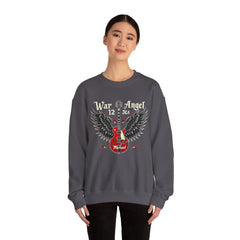 Korea -  War Angel Unisex Heavy Blend™ Crewneck Sweatshirt  - StyleMZ