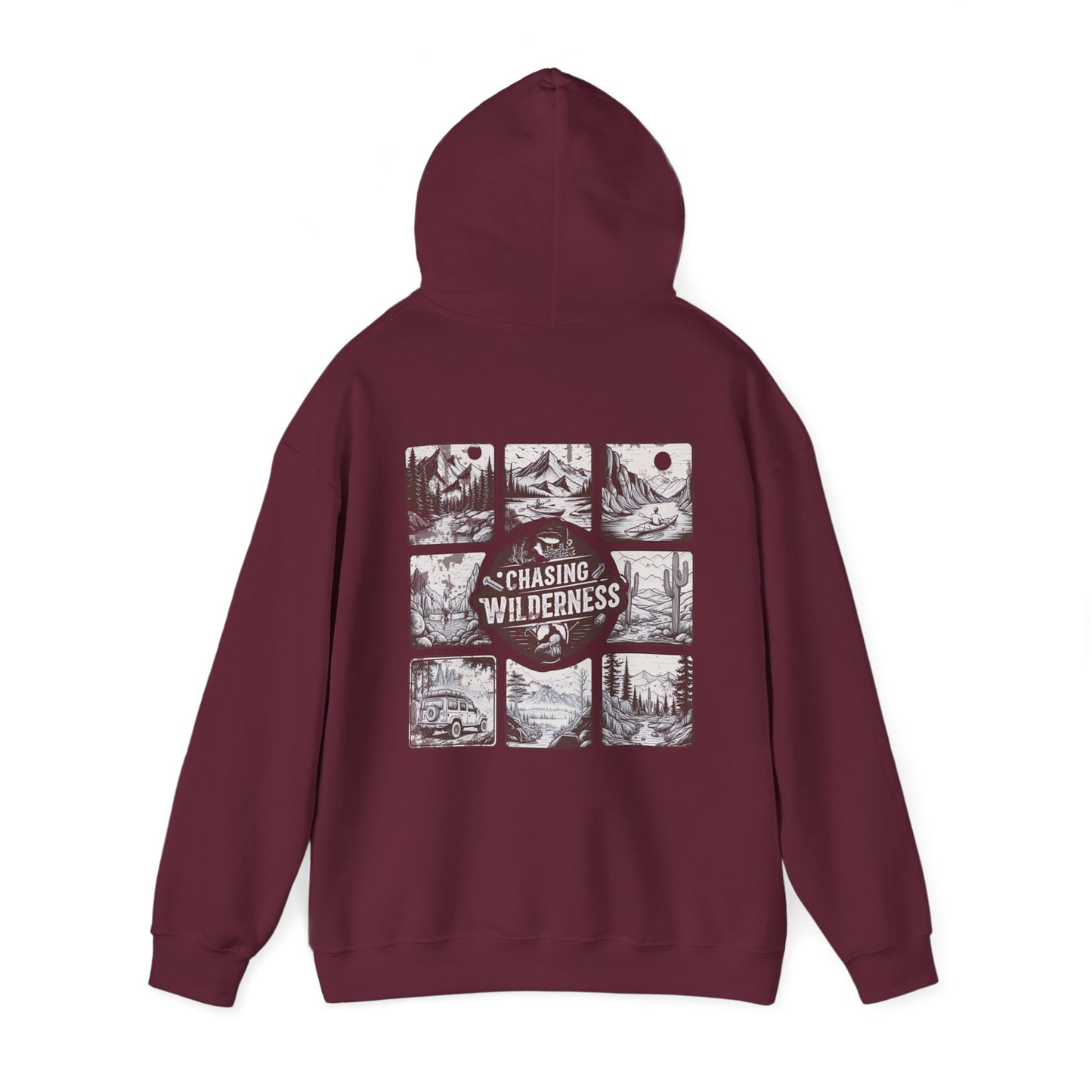 Chasing Wilderness Unisex Heavy Blend™ Hooded Sweatshirt - StyleMZ