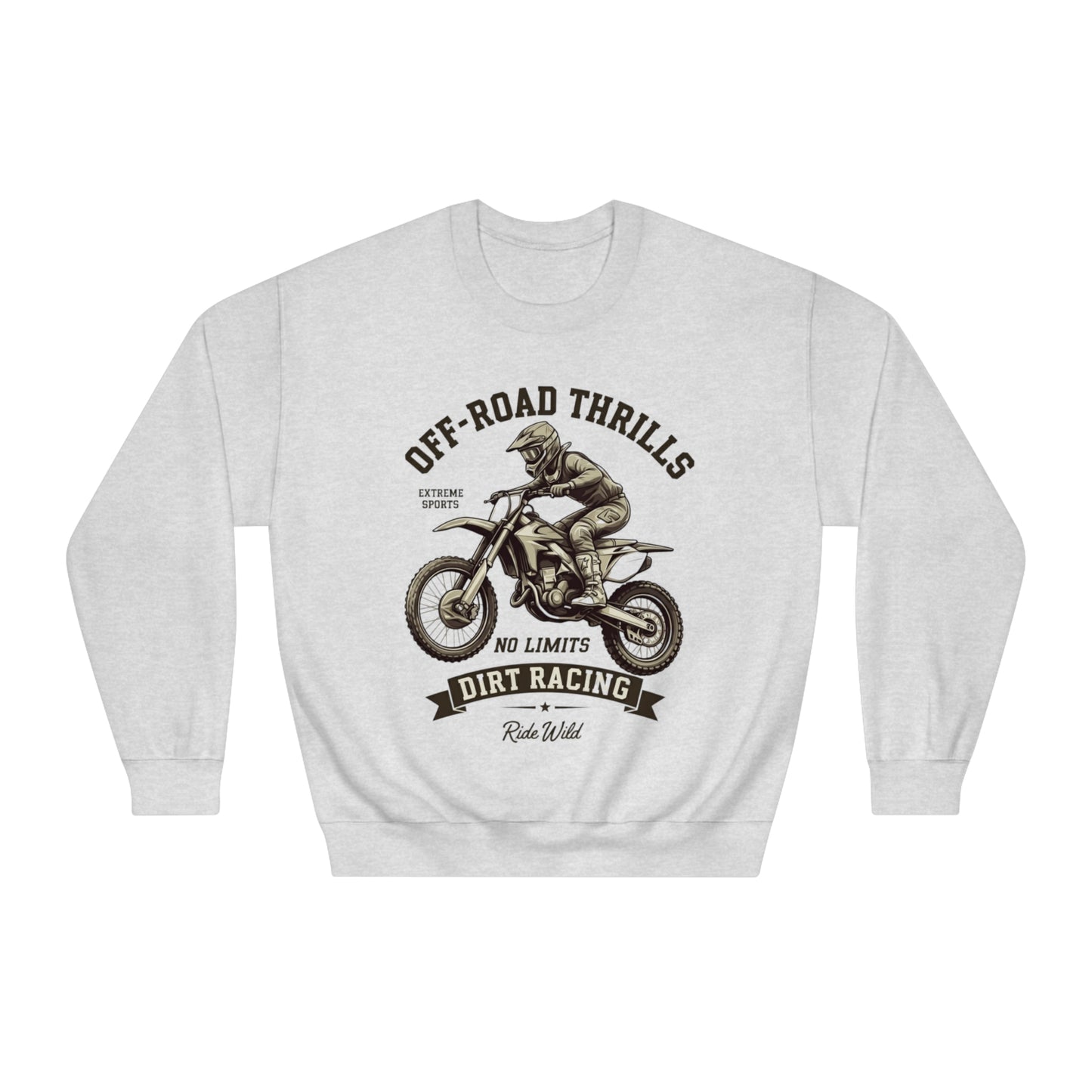 Korea -  Off-road thriller Unisex DryBlend® Crewneck Sweatshirt  - StyleMZ