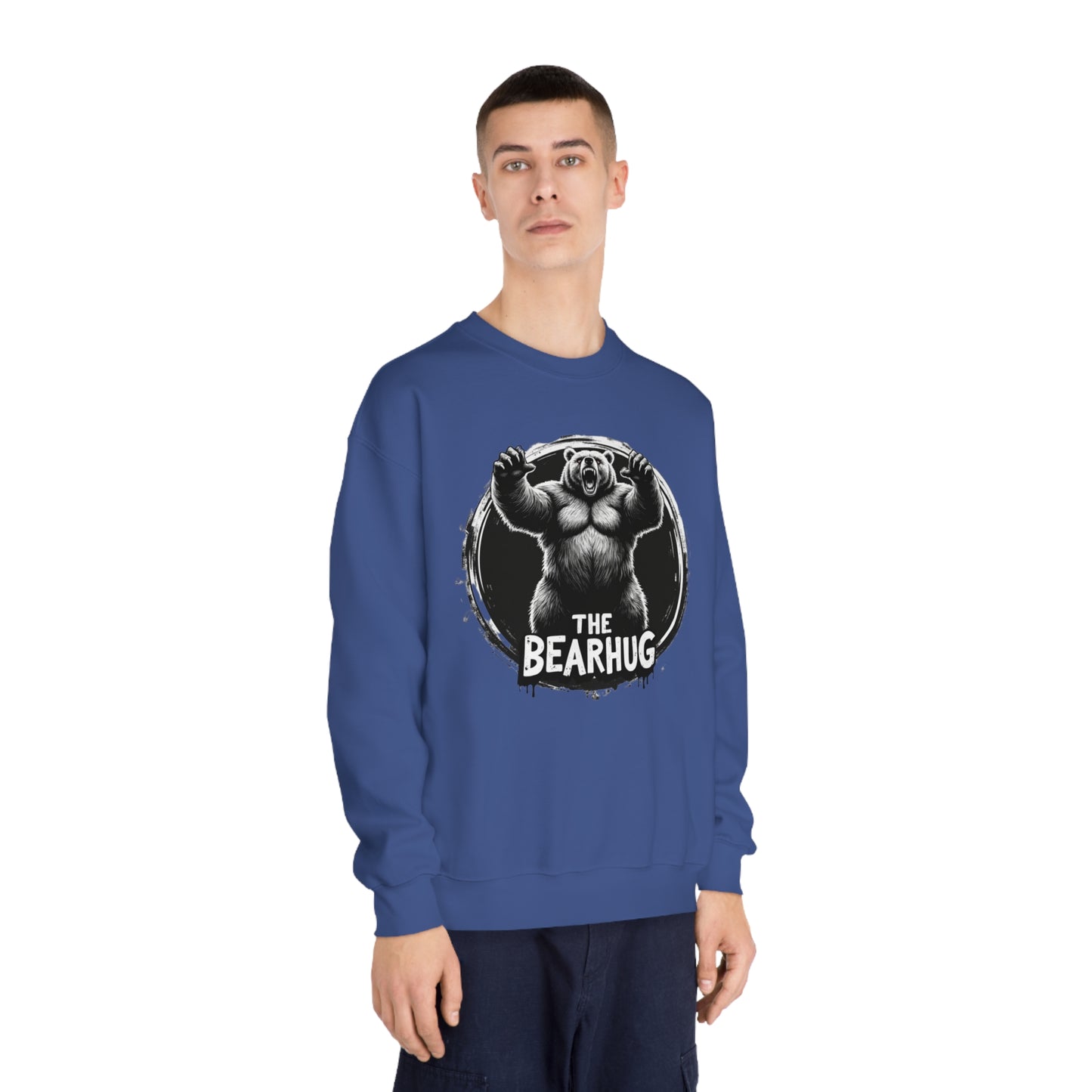 Korea - The BearHUG Unisex DryBlend® Crewneck Sweatshirt - StyleMZ - Stylemz