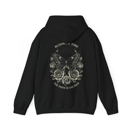 Bloom in Time Unisex Heavy Blend™ Hooded Sweatshirt - StyleMZ - Stylemz