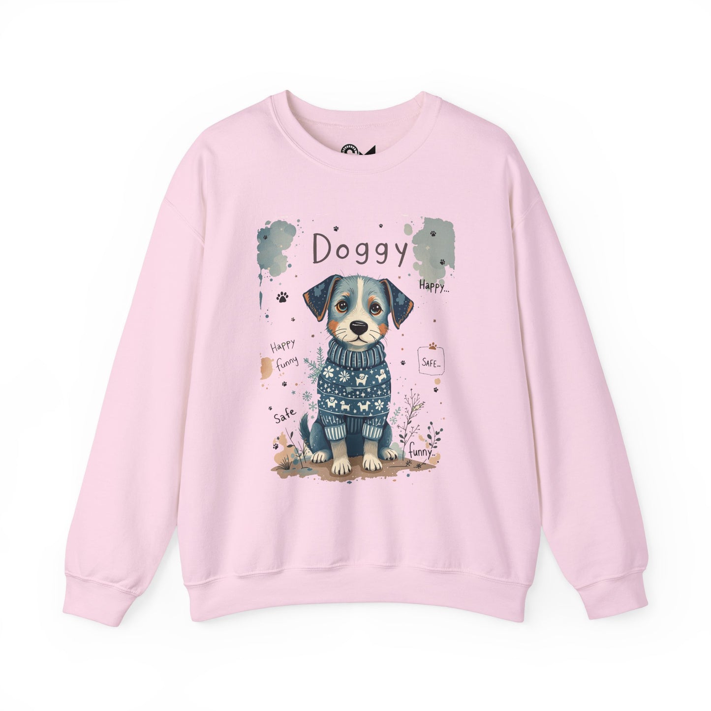 Doggy fun, safe Unisex Heavy Blend™ Crewneck Sweatshirt - StyleMZ