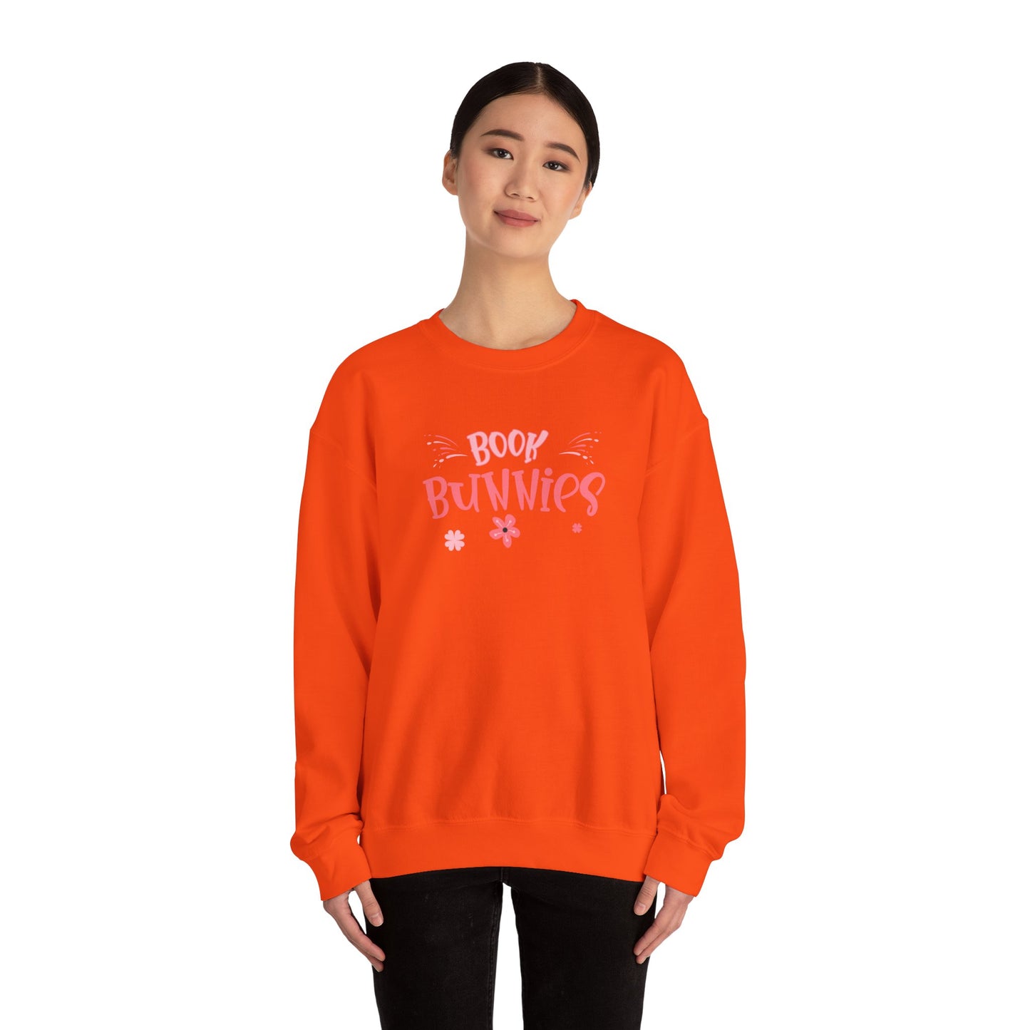 Book Bunnies Unisex Heavy Blend™ Crewneck Sweatshirt - StyleMZ