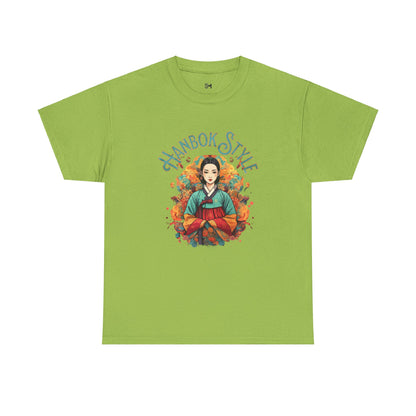 Hanbok Style Unisex Heavy Cotton Tee - Stylemz