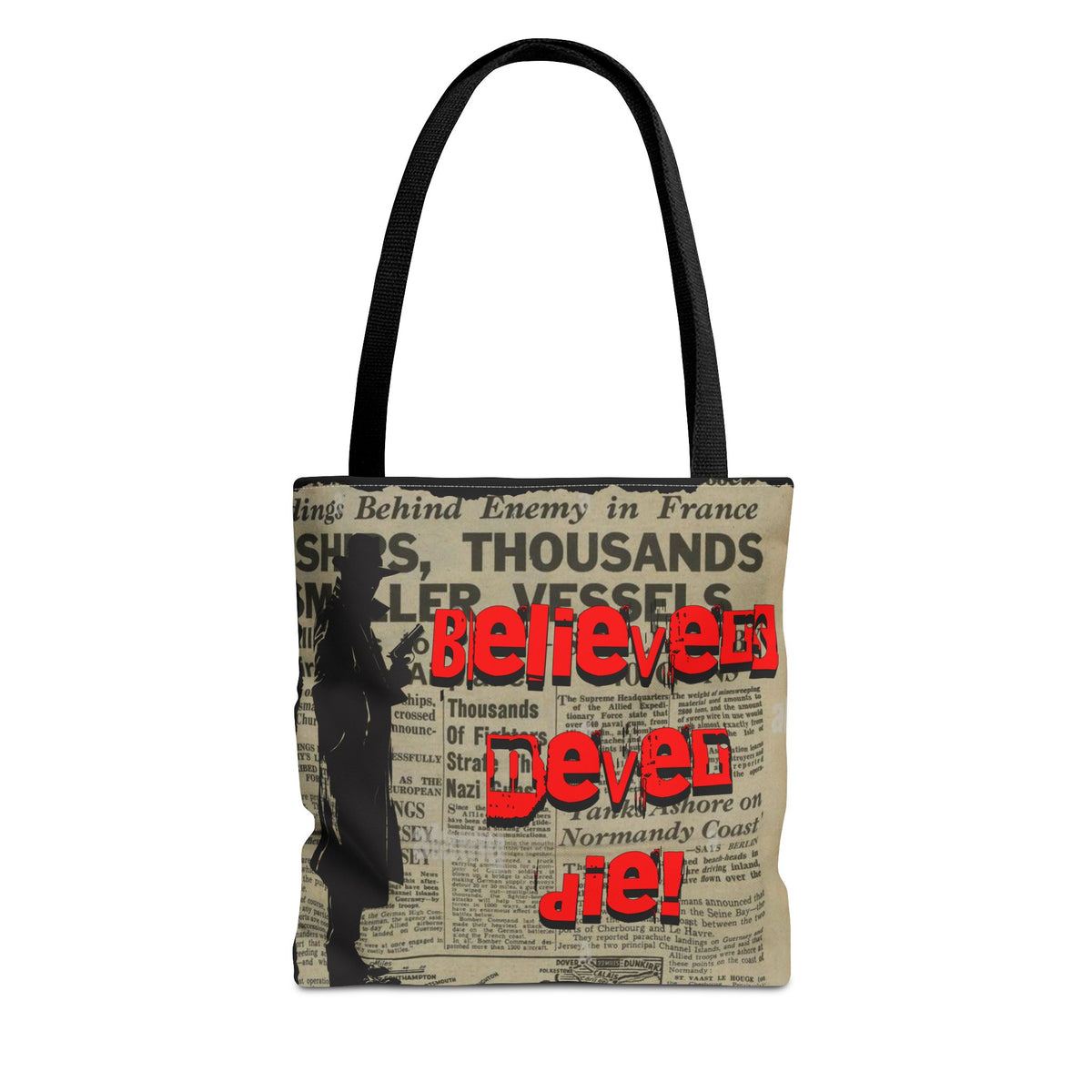 Korea -  Believers never die Tote Bag (AOP)  - StyleMZ