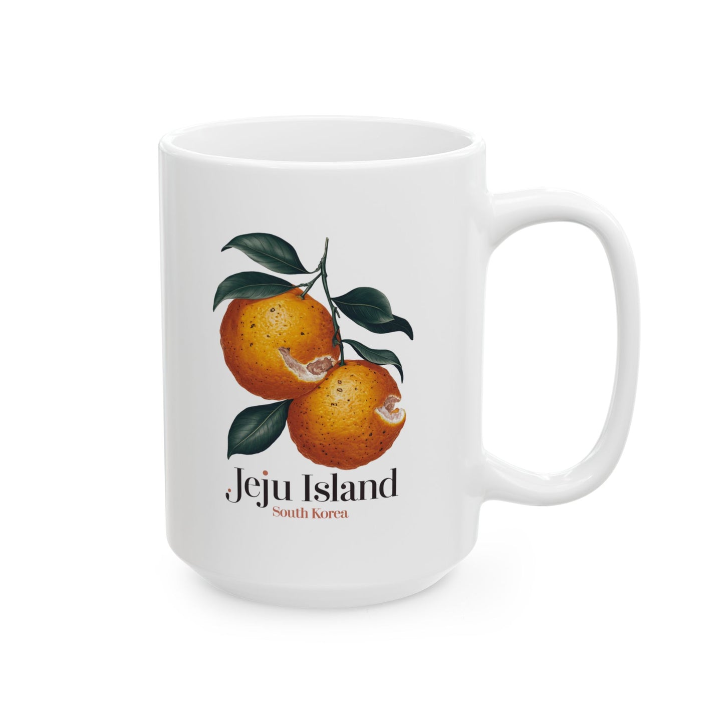 Jeju Island Ceramic Mug, (11oz, 15oz) - StyleMZ - Stylemz