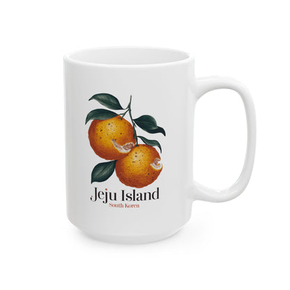 Jeju Island Ceramic Mug, (11oz, 15oz) - StyleMZ