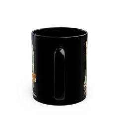 Korea -  Tea Cafe Black Mug (11oz, 15oz)  - StyleMZ