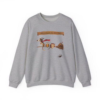 Adventure in the sky Unisex Heavy Blend™ Crewneck Sweatshirt - StyleMZ