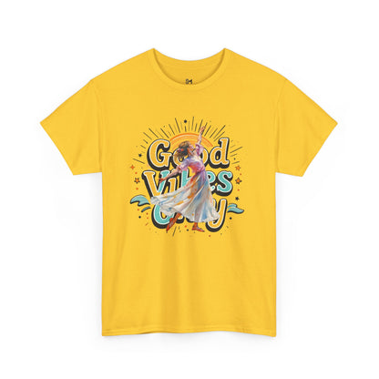 Good vibes only Unisex Heavy Cotton Tee - Stylemz