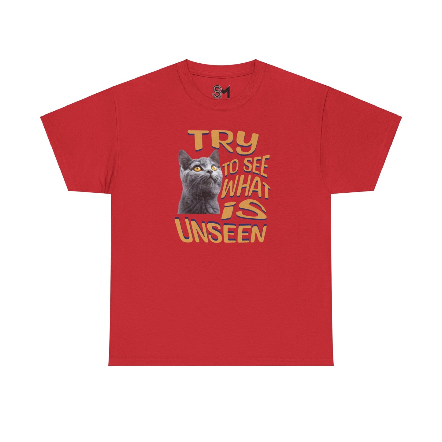 See what is unseen Unisex Heavy Cotton Tee - StyleMZ