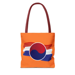 Korea -  Korean flag Tote Bag (AOP)  - StyleMZ