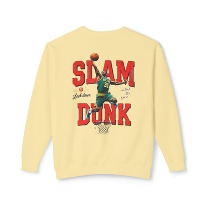 Slam Dunk Unisex Lightweight Crewneck Sweatshirt - StyleMZ