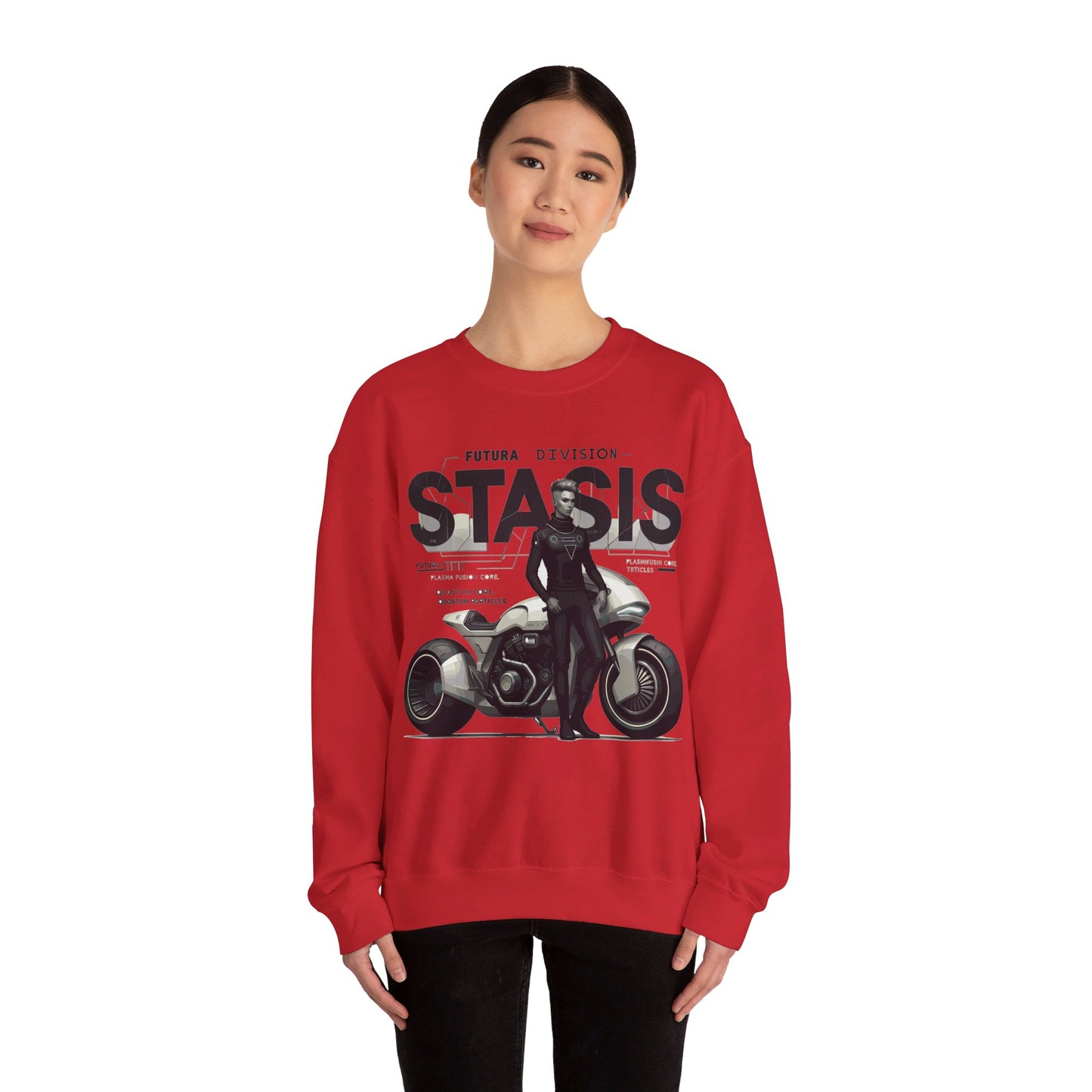 Korea -  Stasis Unisex Heavy Blend™ Crewneck Sweatshirt  - StyleMZ