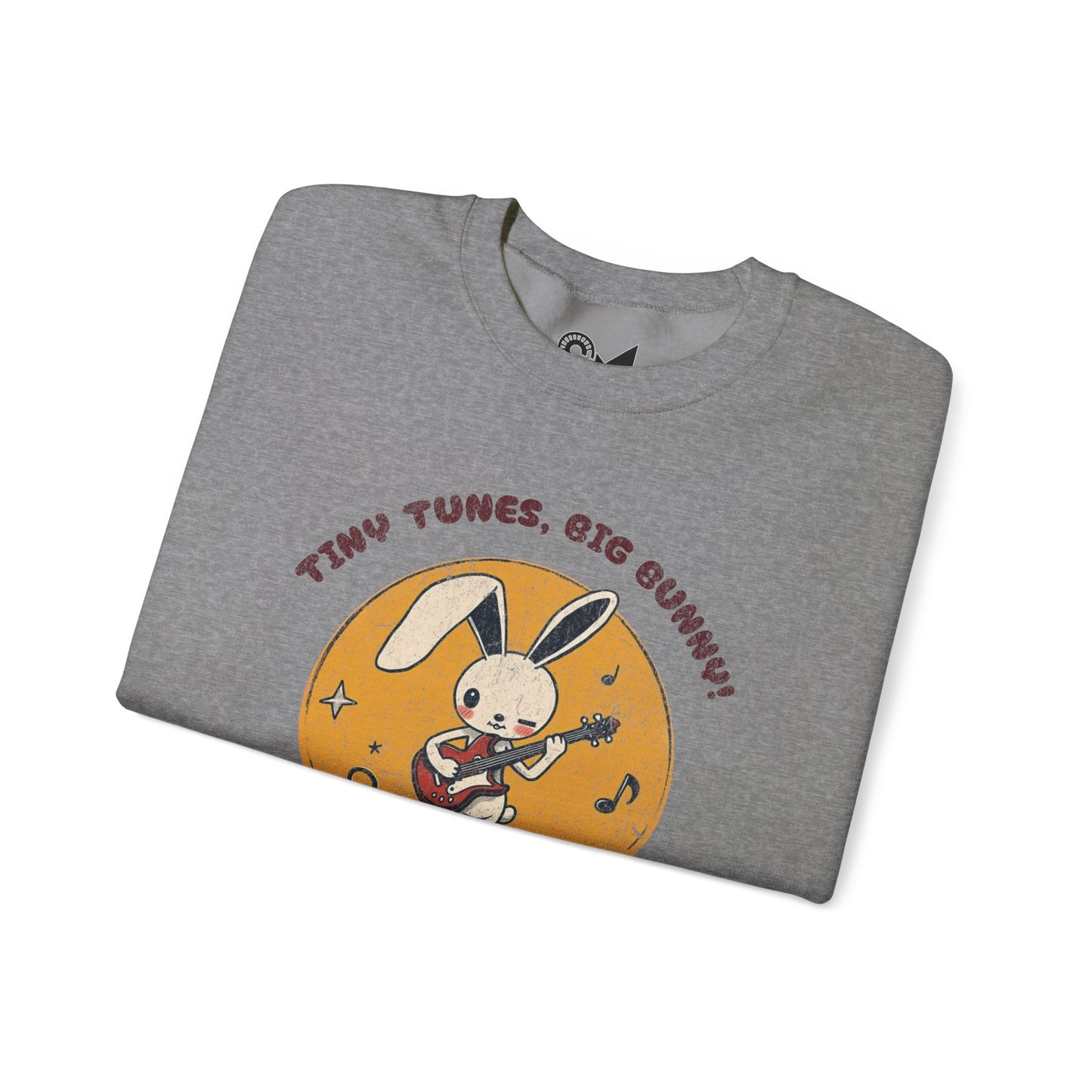 Tiny tunes big bunny! Unisex Heavy Blend™ Crewneck Sweatshirt - StyleMZ