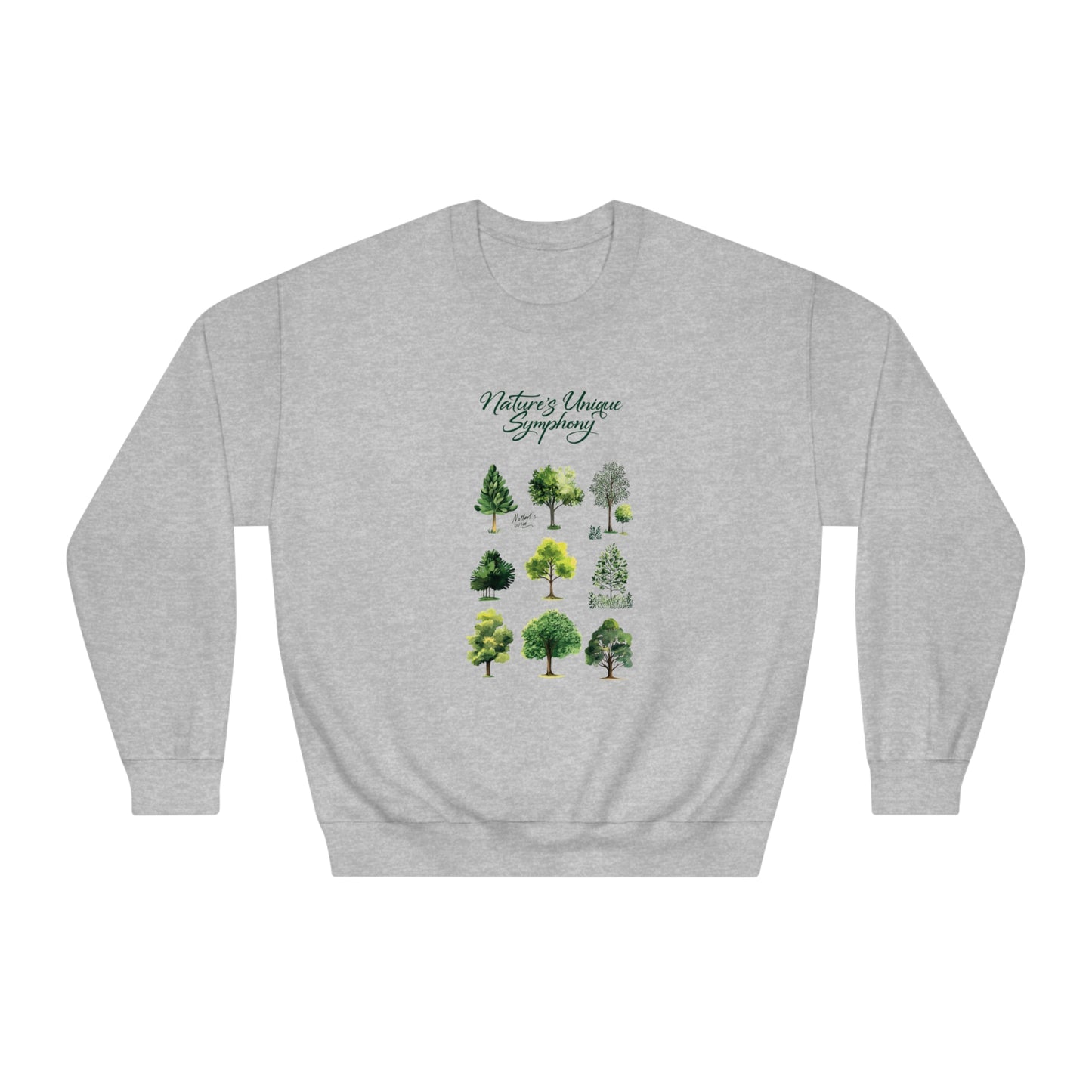 Nature's unique symphony Unisex DryBlend® Crewneck Sweatshirt  - StyleMZ