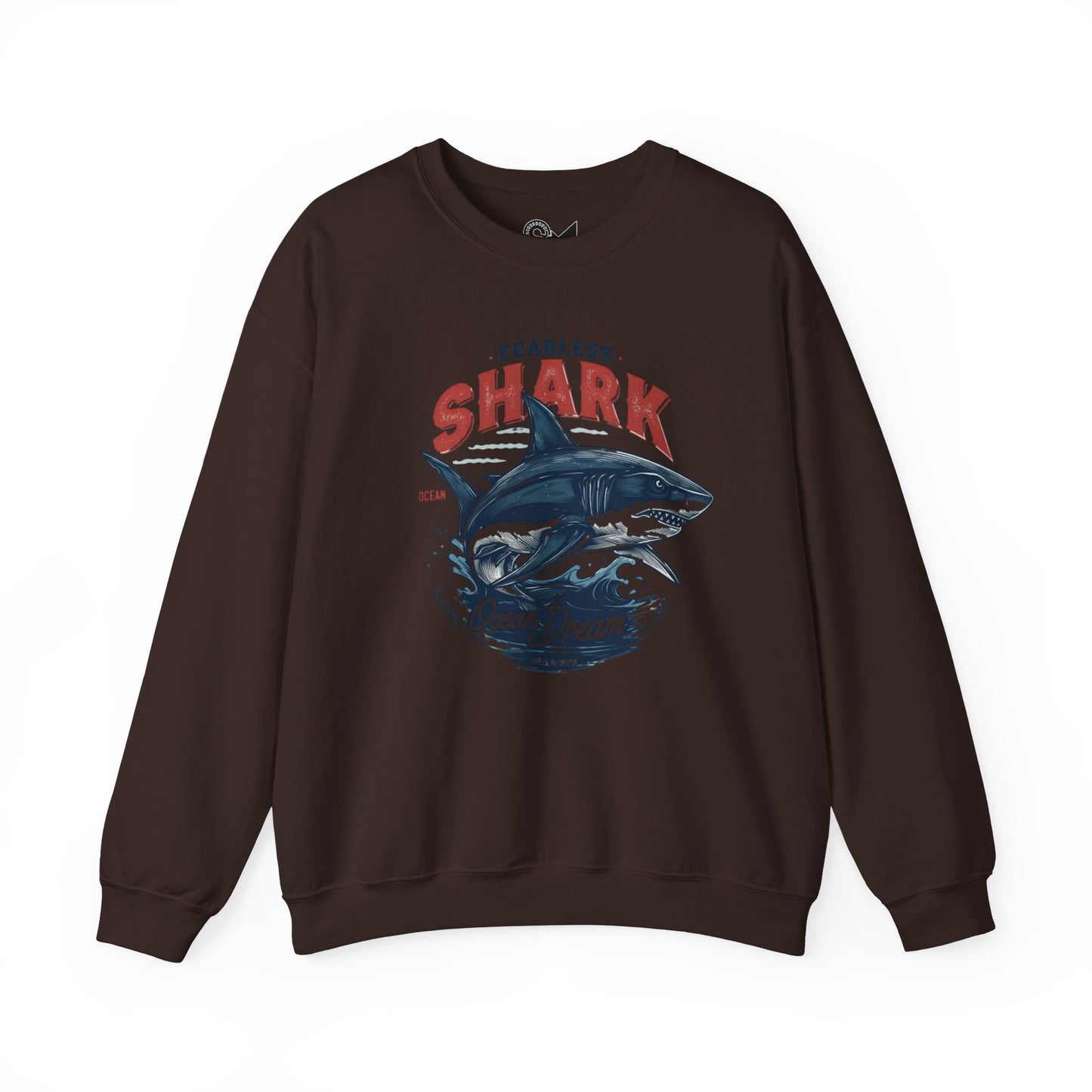 Fearless shark Unisex Heavy Blend™ Crewneck Sweatshirt - StyleMZ