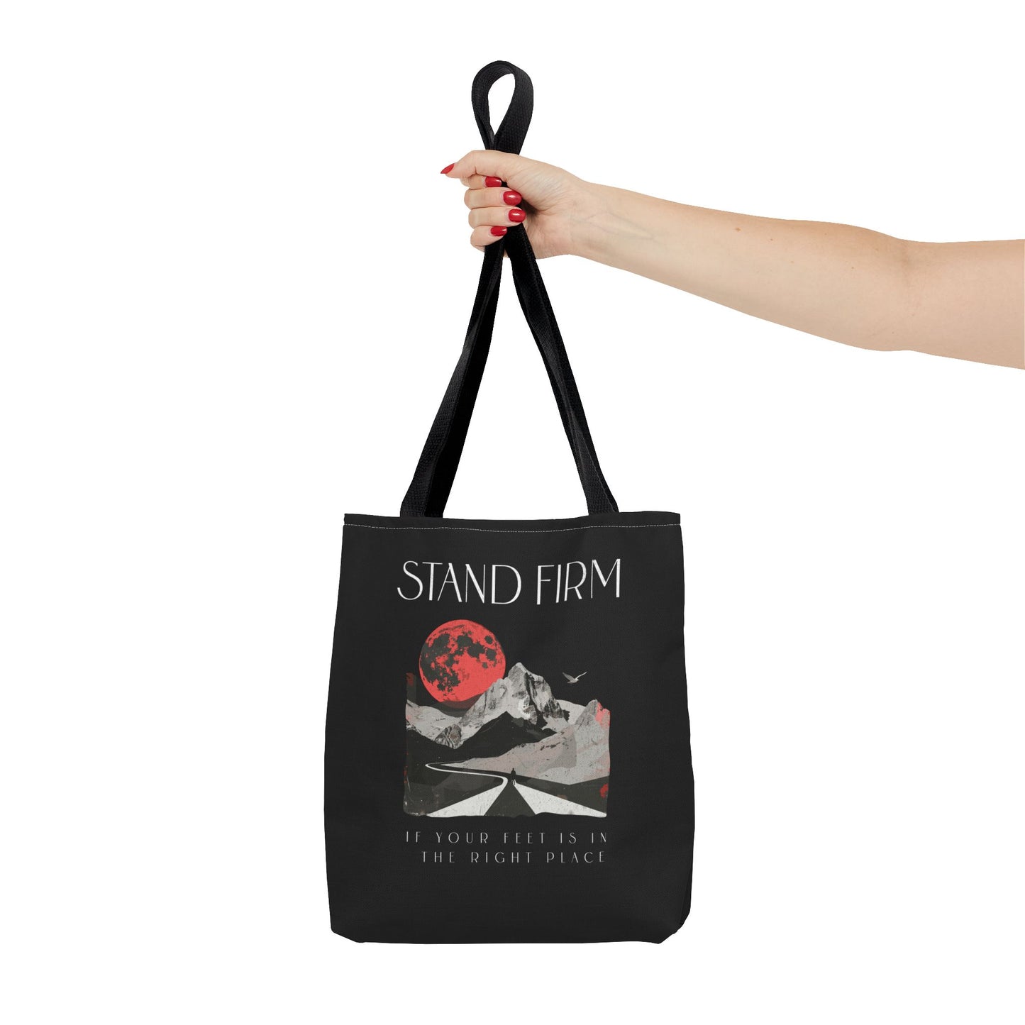 Stand firm Tote Bag (AOP) - StyleMZ