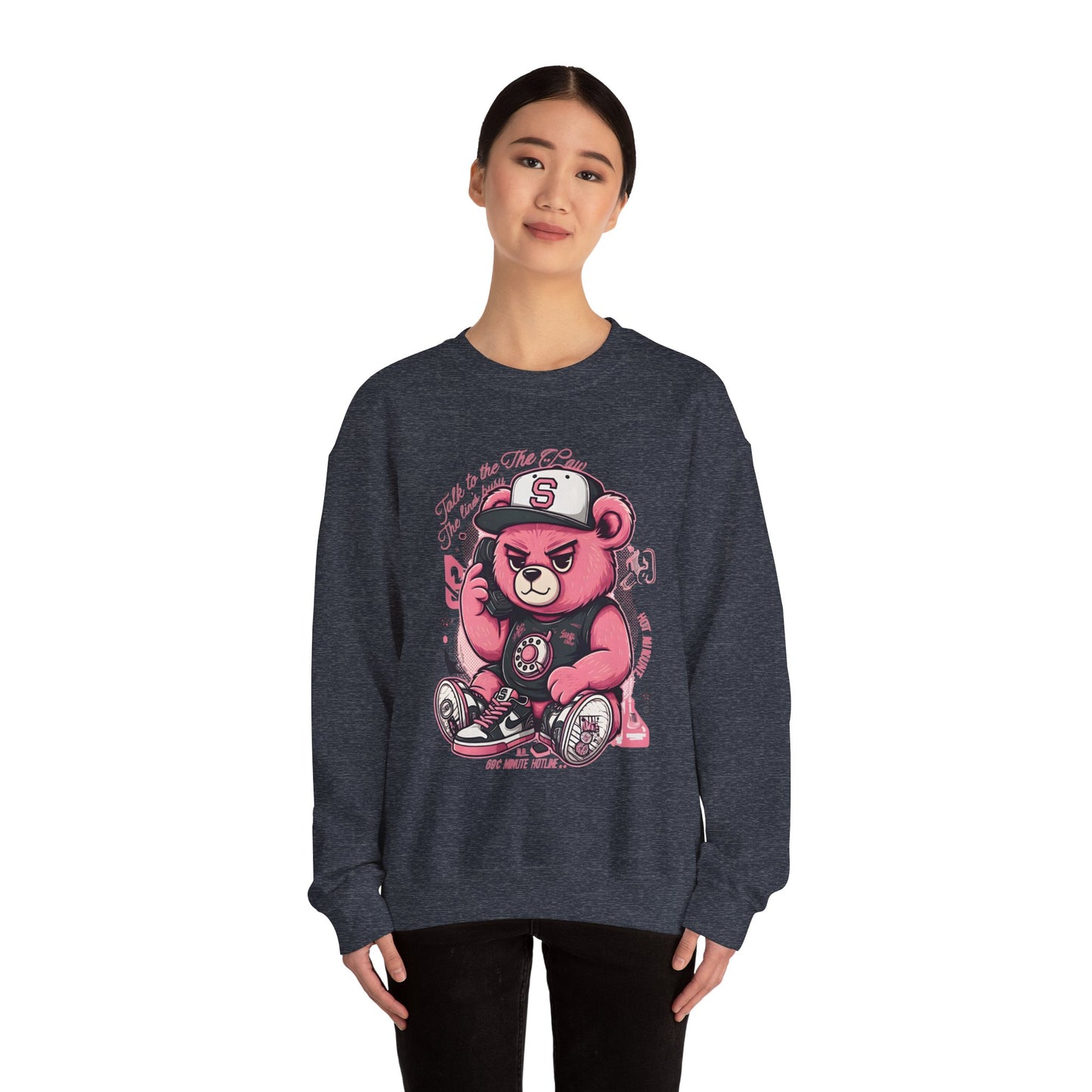 Talk to the Paw Unisex Heavy Blend™ Crewneck Sweatshirt - StyleMZ