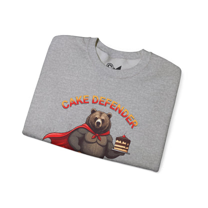 Cake defender Unisex Heavy Blend™ Crewneck Sweatshirt - StyleMZ