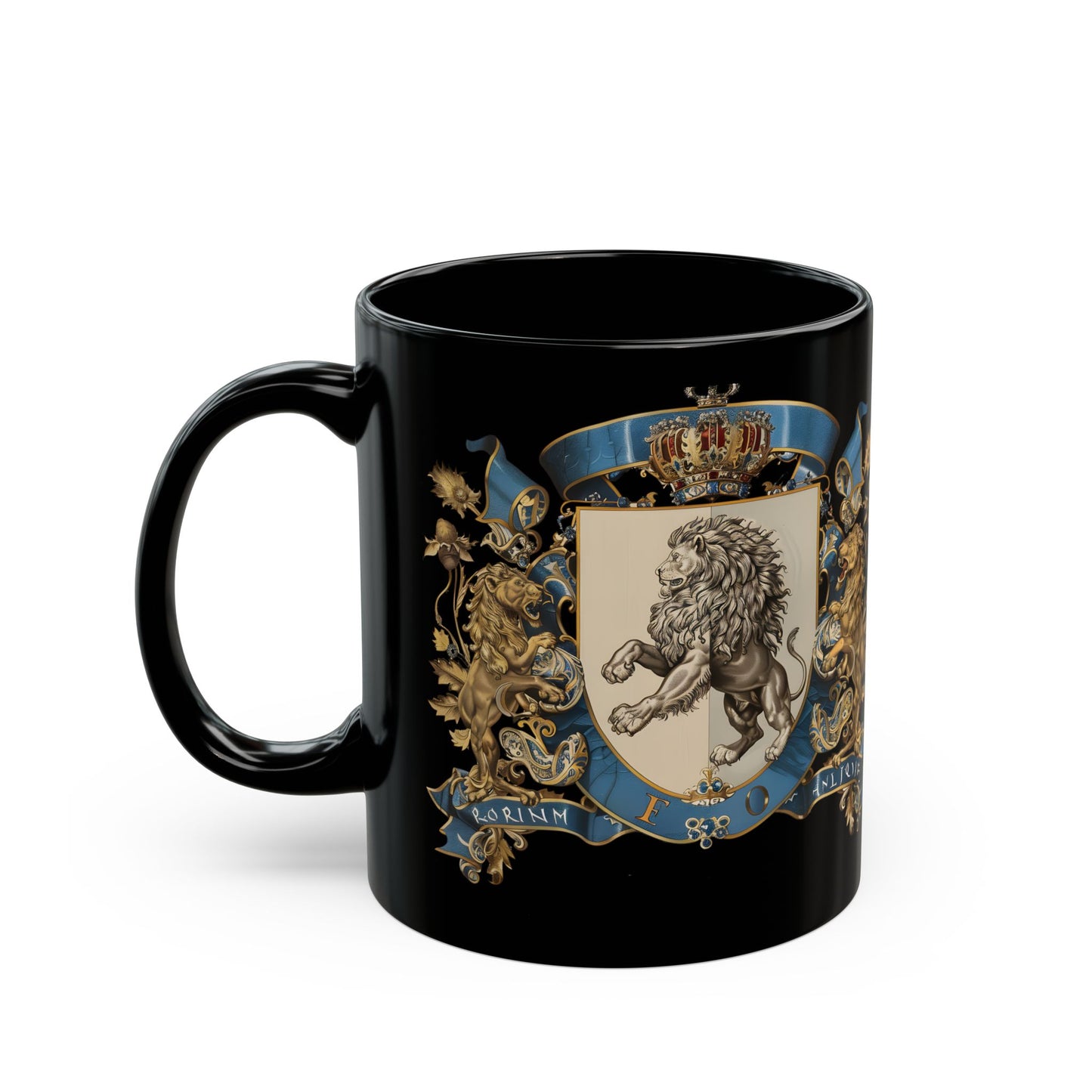 Royal heritage3 Black Mug (11oz, 15oz) - StyleMZ - Stylemz