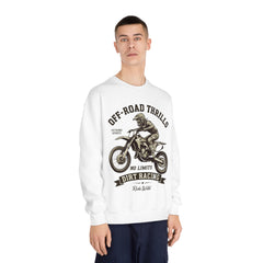 Korea -  Off-road thriller Unisex DryBlend® Crewneck Sweatshirt  - StyleMZ